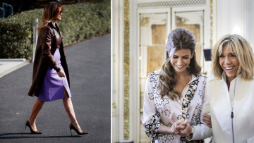 Άρωμα γυναίκας στη G20: Η εντυπωσιακή Μελάνια, η σικ Μπριζίτ Μακρόν και η λαμπερή Πρώτη Κυρία της Αργεντινής