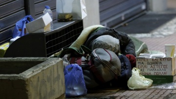 Αθήνα: Ανοιχτός ο θερμαινόμενος χώρος του δήμου για την προστασία των αστέγων από το ψύχος 