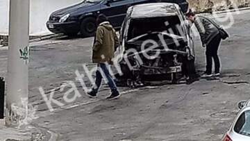 Έκρηξη στον ΣΚΑΪ: Έρευνες για καμένο αυτοκίνητο στα Πετράλωνα