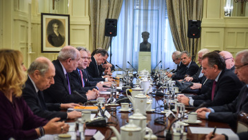 Σε εξέλιξη η συνεδρίαση του Εθνικού Συμβουλίου Εξωτερικής Πολιτικής μετά τις τουρκικές προκλήσεις