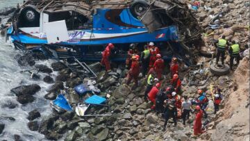 Τραγωδία στο Περού: 36 νεκροί από πτώση λεωφορείου σε χαράδρα