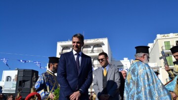 Κυριάκος από Τήνο: «Να διεκδικήσουμε την καλύτερη Ελλάδα που όλοι μαζί αξίζουμε»