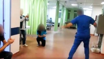 Μυτιλήνη: Νοσηλευτές γιόρτασαν με ζεϊμπέκικα, μέσα στα Επείγοντα