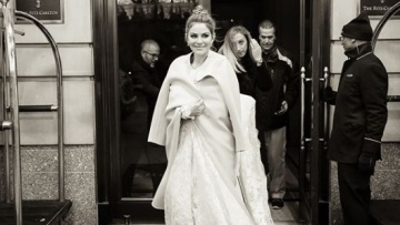 Mαρία Μενούνος: Οι αδημοσίευτες φωτογραφίες από την ημέρα του γάμου της