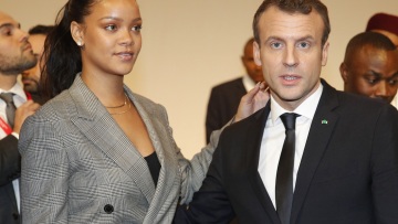 Μακρόν - Rihanna ενώνουν τις δυνάμεις τους για την εκπαίδευση στις φτωχές χώρες