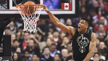 Ο Γιάννης Αντετοκούνμπο κατοχύρωσε το «Greek Freak» 