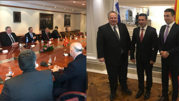 Κοτζιάς στην ΠΓΔΜ: Πιστεύουμε σε έναν έντιμο συμβιβασμό που έχουν να κερδίσουν και οι δυο πλευρές