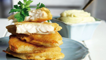 Παραδοσιακός μπακαλιάρος σκορδαλιά