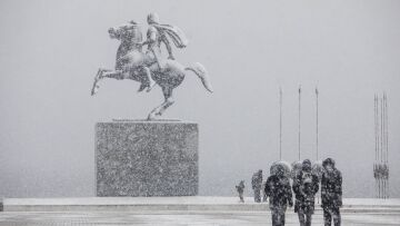 Πολικές θερμοκρασίες στη βόρεια Ελλάδα - Σε ποια περιοχή το θερμόμετρο έδειξε -13 βαθμούς Κελσίου