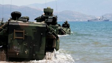 Φωτογραφίες: Κοινή άσκηση Αμερικανικών και Ελληνικών δυνάμεων στον Παγασητικό