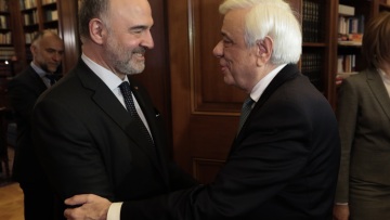 Παυλόπουλος σε Μοσκοβισί: Το ευρωπαϊκό οικοδόμημα πρέπει να θωρακιστεί απέναντι στα μορφώματα λαϊκισμού