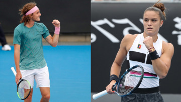 Γράφουν ιστορία στην Αυστραλία ο Τσιτσιπάς και η Σάκκαρη