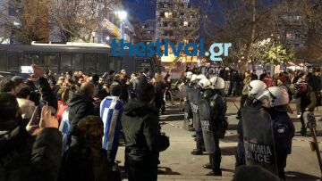 Θεσσαλονίκη: Νέα επεισόδια και διαμαρτυρίες για Παυλόπουλο, Νοτοπούλου και Φάμελλο