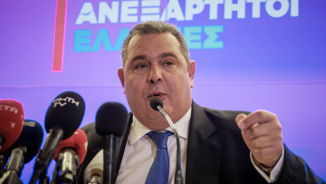 Καμμένος: Τιμή μου να θεωρούν οι Τούρκοι ότι θα τα βρουν με τον Τσίπρα, τώρα που έφυγα