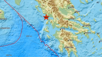 Ισχυρός σεισμός 5,2 Ρίχτερ δυτικά από την Πρέβεζα