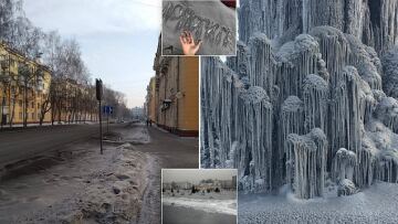 Βίντεο: Σοκ σε πόλη της Σιβηρίας που καλύφθηκε από... μαύρο χιόνι!