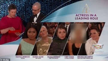 Κινεζικό κανάλι «έσβησε» τη Lady Gaga από τη μετάδοση των Όσκαρ