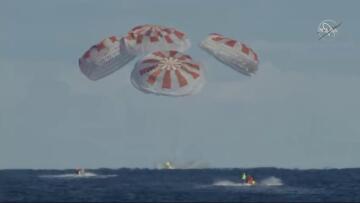 NASA: Το Crew Dragon της SpaceX επέστρεψε στη Γη