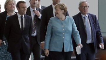 Συνάντηση Γιούνκερ, Μέρκελ, Μακρόν και Σι Τζινπίνγκ για συνεργασία ΕΕ - Κίνα και κλίμα