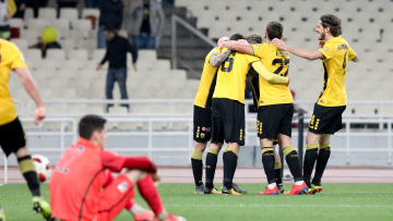 Κύπελλο ποδοσφαίρου ΑΕΚ-Λαμία 2-0: Έβαλε βάσεις πρόκρισης στο 2ο ημίχρονο