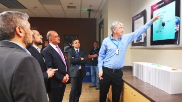 Στις εγκαταστάσεις της Lockheed Martin στις ΗΠΑ ο Νίκος Παππάς