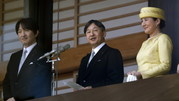 Ιαπωνία: Παγκόσμια ειρήνη ζήτησε ο νέος αυτοκράτορας Ναρουχίτο