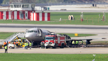 Αεροπορική τραγωδία στη Μόσχα: Σοκαριστικό βίντεο από τη στιγμή της ανώμαλης προσγείωσης