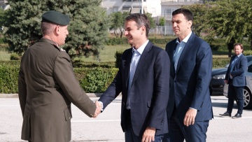 Μήνυμα Μητσοτάκη στην Τουρκία από την 1η Στρατιά: Στις προκλήσεις απαντάμε με σταθερότητα