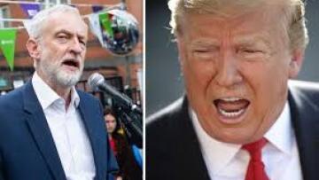 Πολιτική κόντρα Βρετανίας-ΗΠΑ: Ο Τζέρεμι Κόρμπιν κατηγορεί τον Ντόναλντ Τραμπ για παρέμβαση στη βρετανική πολιτική 