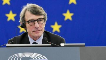 Ο Ντάβιντ Σασόλι νέος πρόεδρος του Ευρωπαϊκού Κοινοβουλίου 