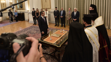 Ο Κυριάκος Μητσοτάκης ορκίστηκε πρωθυπουργός