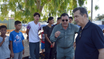 Χρυσοχοΐδης: Αποκόμισα θετική εντύπωση για τη διαχείριση του προσφυγικού στη Μυτιλήνη