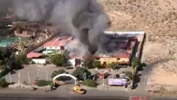 Πανικός από πυρκαγιά σε θαλάσσιο πάρκο στα Κανάρια Νησιά