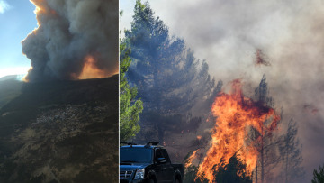 Εκτός ελέγχου η φωτιά στην Εύβοια: Εκκενώνονται δύο χωριά