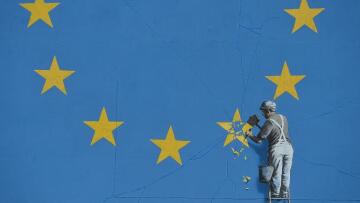 Εξαφανίστηκε γνωστό έργο του Banksy για το Brexit