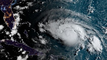 Δείτε πώς φαίνεται η κίνηση του τυφώνα Dorian από το διάστημα