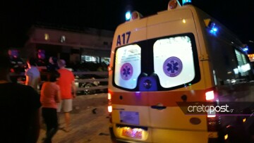 Θανατηφόρο τροχαίο στο Ηράκλειο Κρήτης - Νεκρός οδηγός μηχανής