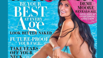 Η Ντέμι Μουρ στα 56 της ποζάρει ξανά γυμνή