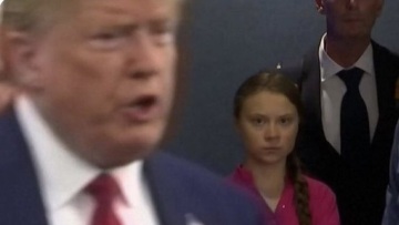 Η Γκρέτα Τούνμπεργκ «απάντησε» στον Τραμπ, αλλάζοντας το προφίλ της