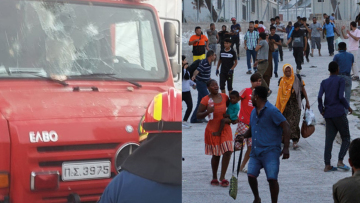 Φωτιά στη Μόρια: Δύο νεκροί – Ζημιές σε πυροσβεστικά οχήματα