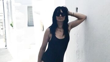 Ζενεβιέβ Μαζαρί: Η δική της φωτογραφία με τον Πέπε το φίδι