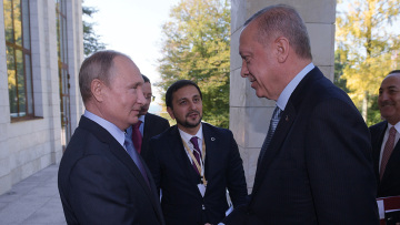 Πούτιν σε Ερντογάν: Θέλουμε μια ισχυρή λύση στο θέμα της Συρίας 