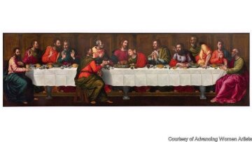 Μυστηριώδης πίνακας που παραπέμπει σε Ντα Βίντσι και Νταν Μπράουν αποκαλύπτεται