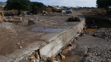 «Βικτώρια»: Πλήττει και την Κρήτη η κακοκαιρία