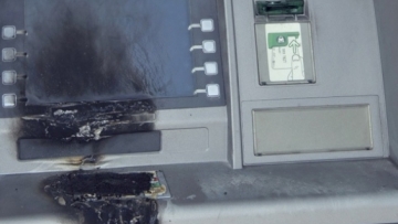Θεσσαλονίκη: Εμπρηστική επίθεση σε ΑΤΜ στην Καλαμαριά