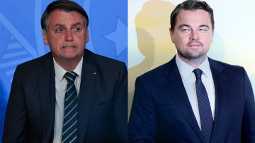 «Βόμβα» Μπολσονάρου: Ο Ντι Κάπριο χρηματοδότησε εμπρησμούς στον Αμαζόνιο