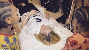 Η Μαντόνα αντιμετώπισε τους «αφόρητους πόνους» με μετάγγιση αίματος με... όζον!