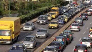 Κίνηση: Μποτιλιάρισμα  σε Κατεχάκη - Μεσογείων, λόγω τροχαίου - Δείτε χάρτη