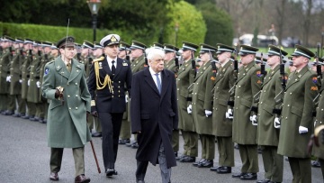 Μήνυμα Παυλόπουλου από την Ιρλανδία: «Η αυθαιρεσία της Τουρκίας δεν θα περάσει»