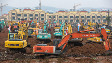 Κοροναϊός - Κίνα: Χτίζουν νοσοκομείο για τους ασθενείς μέσα σε 10 μέρες